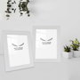 Aberto Design Pack de 2 Marcos de Fotos Blancos 15 x 21 cm